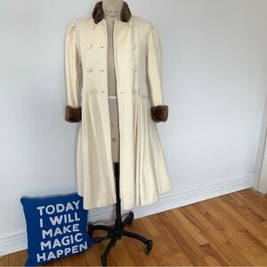 Girls Cashmere Wool Coat